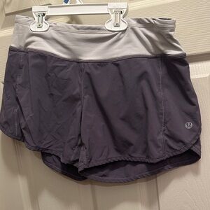 lululemon athletica Women's Two-Tone Gray Shorts